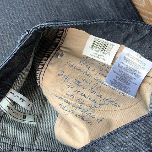 BCBGMaxAzria Alexander Grande Blue Moon Jean 25 - Picture 8 of 8